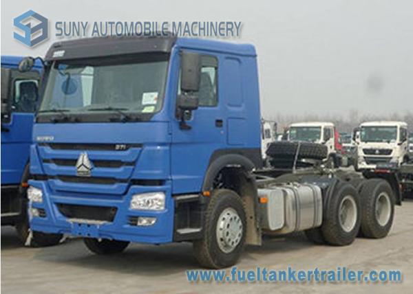 6x4 Prime Mover 371 HP Sinotruk HOWO Tractor Truck HC16 Axle ISO CCC Listed
