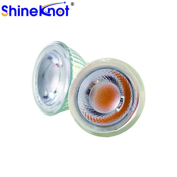 Glass Material Dimmable 5W Mr16 Led Bulb Ac220V High Lumen Efficiency Led Spotlight
