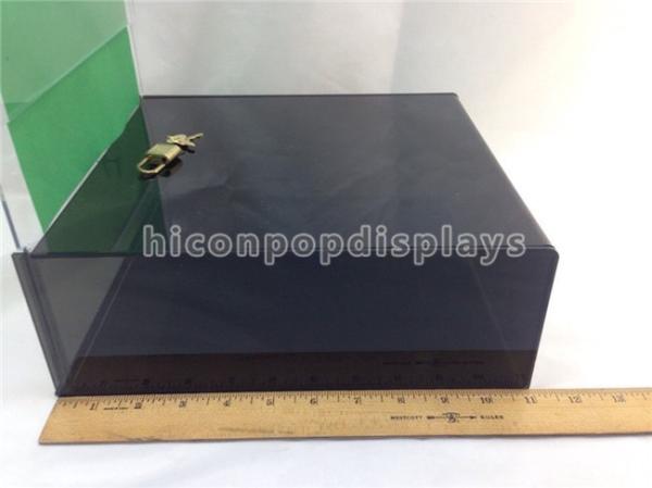 Countertop Acrylic Display Cases Lockable For Retail Store / Supermarkets