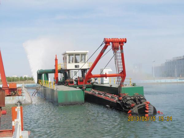 24 pulgadas cabeza de corte de succión barco de dragado de barro para el dragado