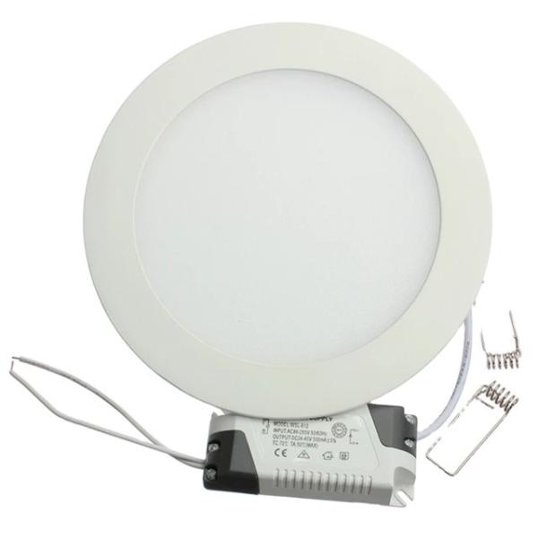 Aluminum Recessed Flat Panel Led Lights 18w Round 3000-6000K CCT