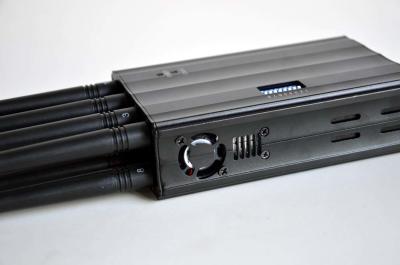 Jammer portátil do construtor do telefone celular de Wifi Bluetooth 3g 4g construído em Li Ion Battery