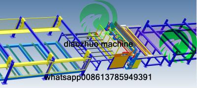 Mesh Welding Machine de renfort complètement automatique 12000mm pour le béton