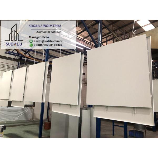 SUDALU Various Sizes Aluminum Solid Panel for Facda cladding Exterior Decoration Metal Panel
