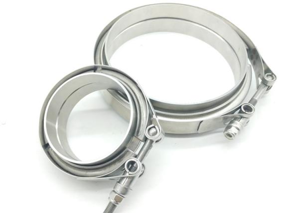 Auto braçadeira de faixa de aço inoxidável de V da liberação rápida 3 da exaustão