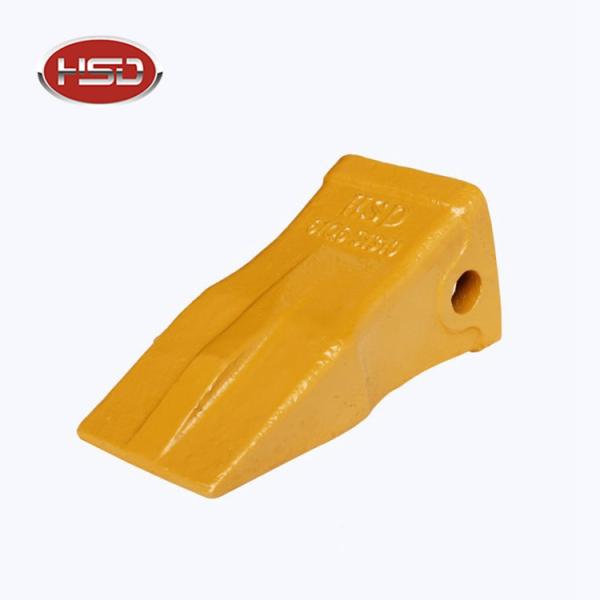 61Q6-31310 Dents de seau durables Dents de seau jaune acier allié pour excavatrice