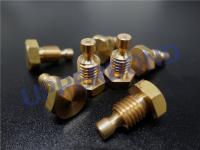 Cisaillement fait sur commande Pin Machine Parts d'en cuivre de taille de MK8 MK9 YJ14-16.17-10