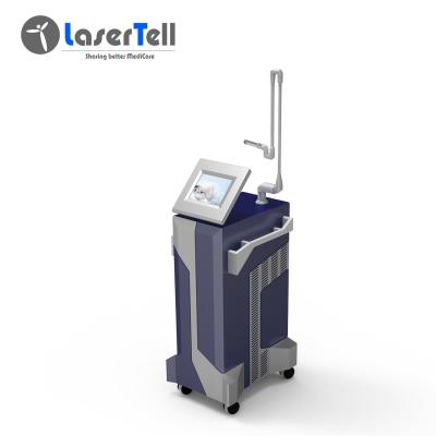Máquina fracionária do laser do CO2 do Odm de Lasertell tela de 10,4 polegadas