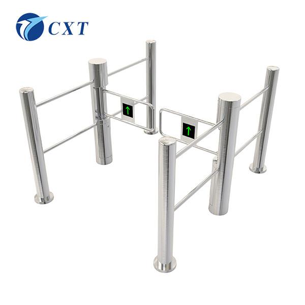 Anti Pinch Swing Barrier Gate 304 Stainless Steel Convenient 130sh