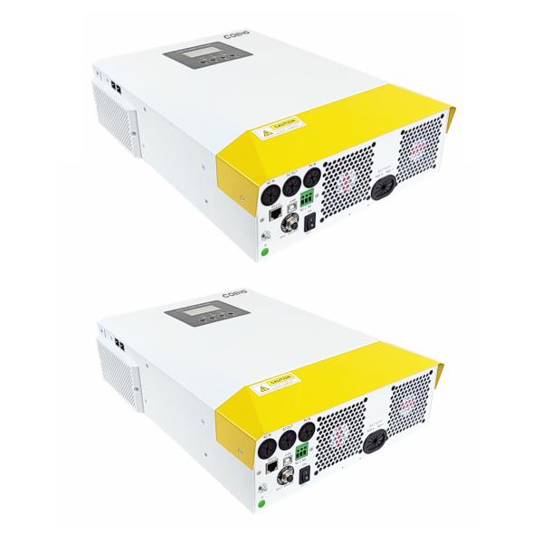Reparação de inversor de energia solar híbrida 230Vac 48Vdc Sensor automático de frequência inteligente leve