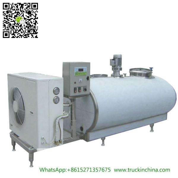 Stainless steel Milk Cooling Tank Body For Lorry Trucks 8CBM- 25CBM