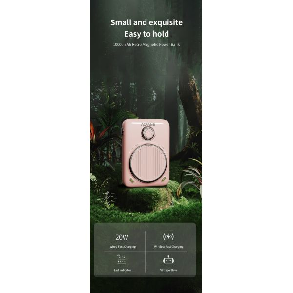 Wholesale Price Magnetic Power Banks 10,000mAh Fast Charging Wireless Charger OEM/ODM