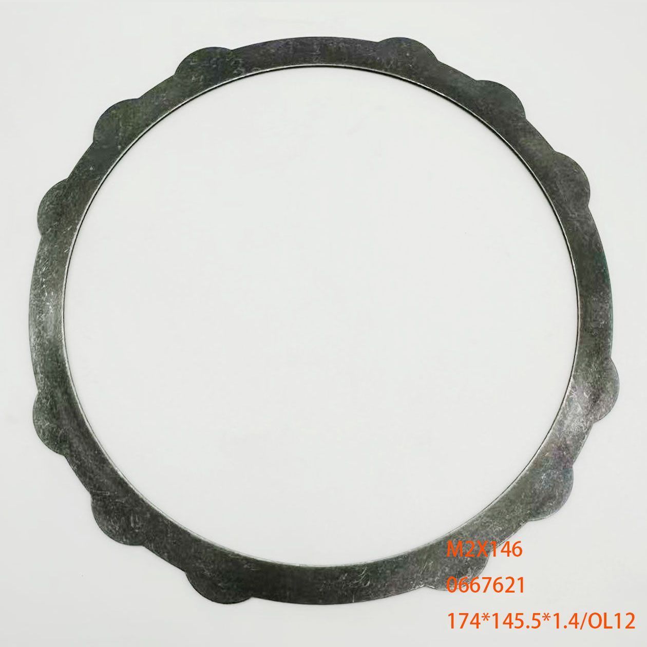 0667621 Clutch Steel Plate Friction Plate Excavator M2X146 EX200-5