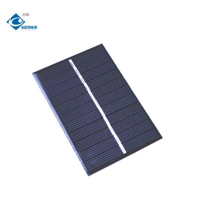 panneau solaire adapté aux besoins du client par 5.5V ZW-6495 de poly preuve de l'eau de 0.9W Mini Epoxy Resin Solar Panel