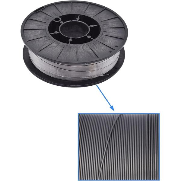 El cable de soldadura con núcleo de flujo certificado ISO CE AWS SONCAP para acero al carbono 0.8/0.9/1.0/1.2/1.6MM