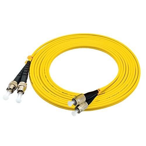 Cabo Patch Cord de Fibra Óptica Monomodo SC para SC 9/125um Amarelo