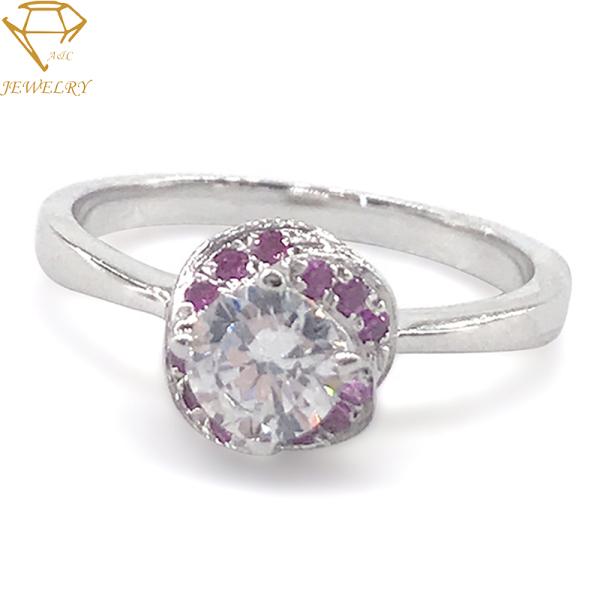 Sterling Silver Wedding Personalized Silver Ring