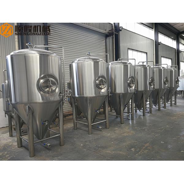 10HL Stainless Steel Brewing Equipment Indoor / Outdoor With Mobile CIP System