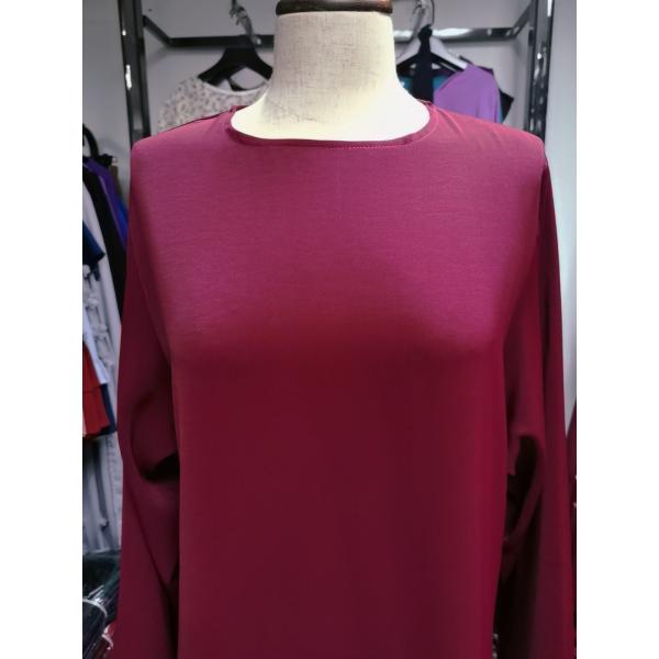 Женская одежда Ближний Восток Абая Мусульманский Твердый цвет плюс размер Мусульманское длинное платье