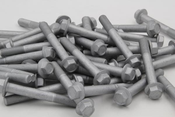 M14x40 Heavy Hex Cap Screw , Hex Head Flange Screw Bolt DIN 6921 Anti Loose Function