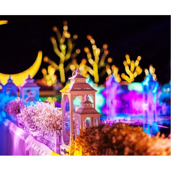 72cm Height Glass Candle Holders , Windproof Candle Holder Stand