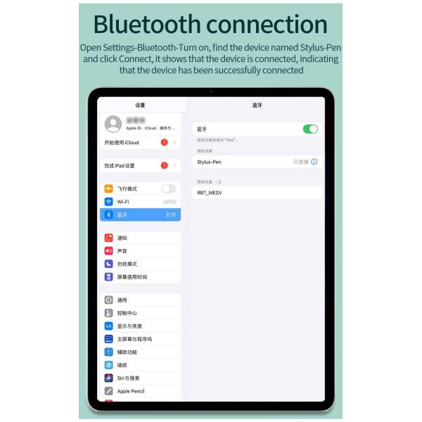Ручка грифеля Bluetooth экранов касания умная для андроида JD16 Ipad мини