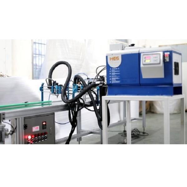 colagem do filtro de ar do painel do papel de filtro de 6pcs/Min Knife Pleating Machine Stabilized