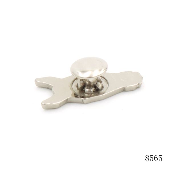 Zinc Alloy Accessories Personalized Metal Horse head logo rivet for Riding suit