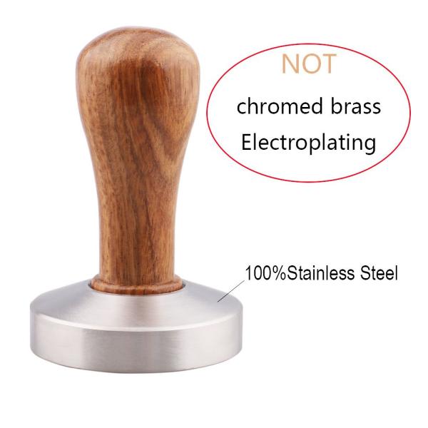 Round Base Durable Stainless Steel Tamper Adjustable Espresso Tamper