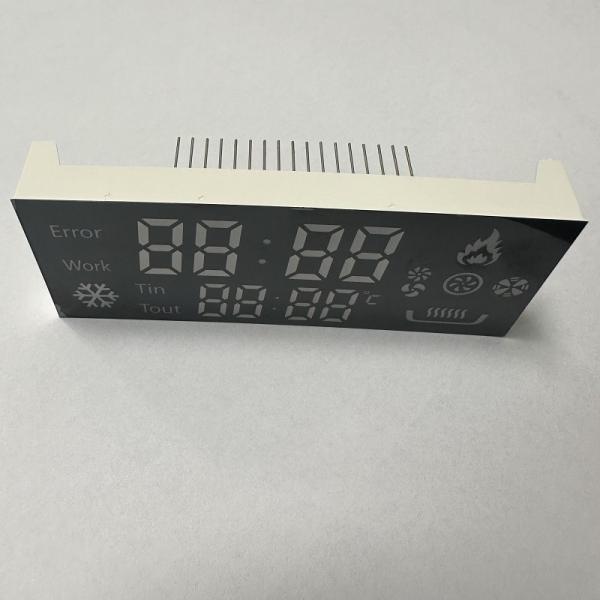 Display LED personalizado de 7 segmentos con ánodo común Ultra Rojo/Azul para el controlador de la olla de gas