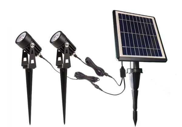 Low Voltage Solar Landscape Spotlights 5W Outdoor IP65 Waterproof