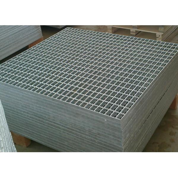 Welded Industrial Steel Grating , Mild Steel Grating Plain Bearing Bar