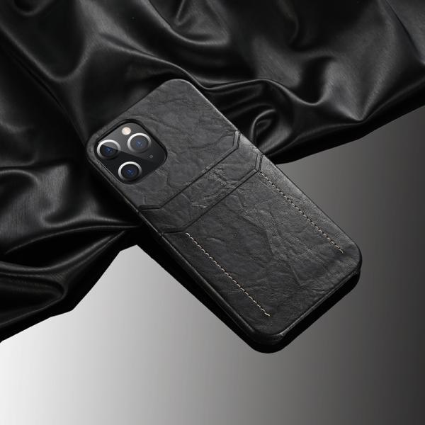 PU Leather Card Pocket Phone Case , Retro Phone Cover Eco Friendly  For Iphone