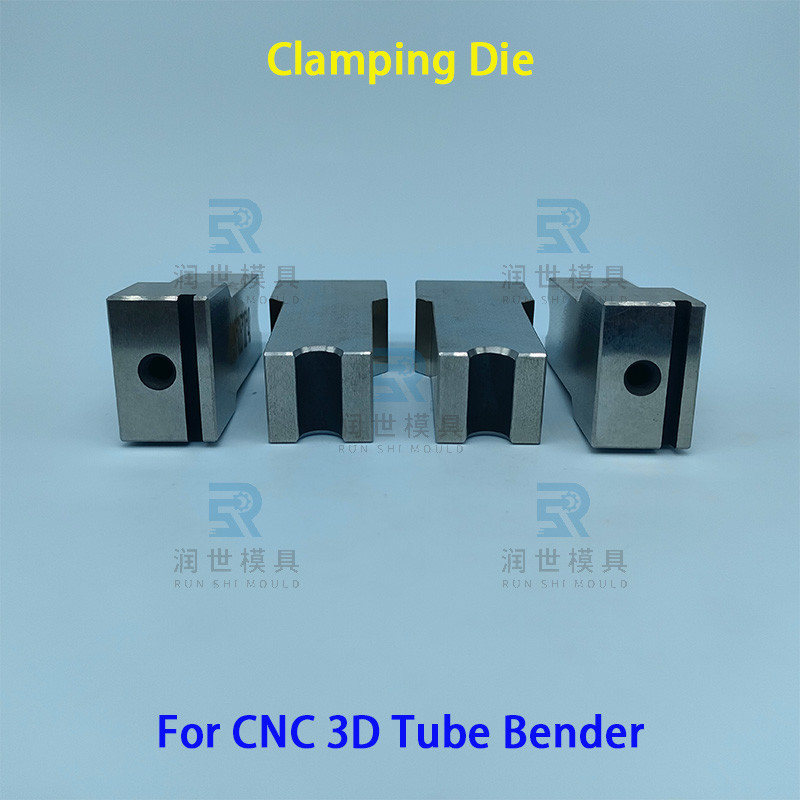 Accurate SKD11 Steel Clamping Die DLC Coating Pipe Bender Dies For CNC Cutting And Tube Bender Machine