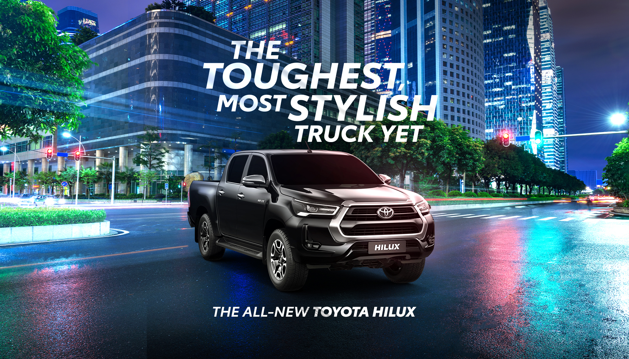 2025 NOUVEAU Toyota Hilux Z GR Sport Moniteur Panoramique Sécurité Pré-collision Régulateur de vitesse radar Sièges en cuir Sièges électriques Clé intelligente LED Panorama Monture Affichage audio 8 pouces d'origine ETC Feux automatiques