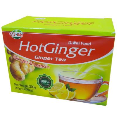 Caixas originais da sede MOQ 1000 de Ginger Tea For Quench Your do limão livre gordo Sugarless