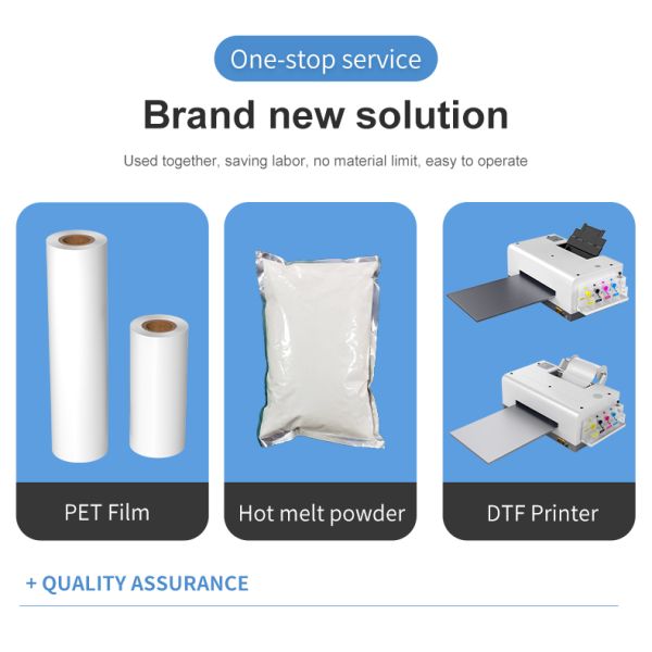 Cheap DTF Film Ink for I3200 1800 XP600 DTF Printers 100ml Bottles for T-Shirts with Vivid Colors