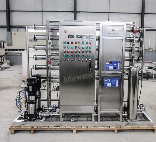 Mineral Water RO Water Treatment System 500LPH RO Filter Plant