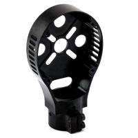 28 mm de fibra de carbono de la tubería de abrazadera de soporte de base de aleación de aluminio para el motor del cuadricóptero