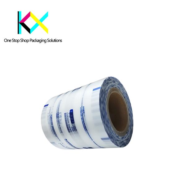 Rotogravure Printed Medical Products Packaging High Barrier Clear Film Roll