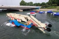 15.5mx6.52x3 M Recogedor de ervas daninhas com motor hidráulico e diesel