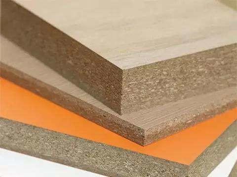 Commercial E1 Grade Laminated Particle Board For Interior Home Decoration 3-30mm