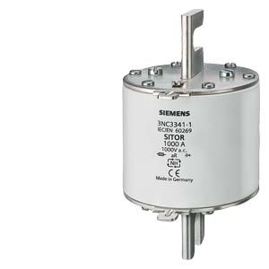 Low Breaking Capacity 3NC33421U 1100A 800V AC aR Size NH3 3NC Fuse for Your Requirements