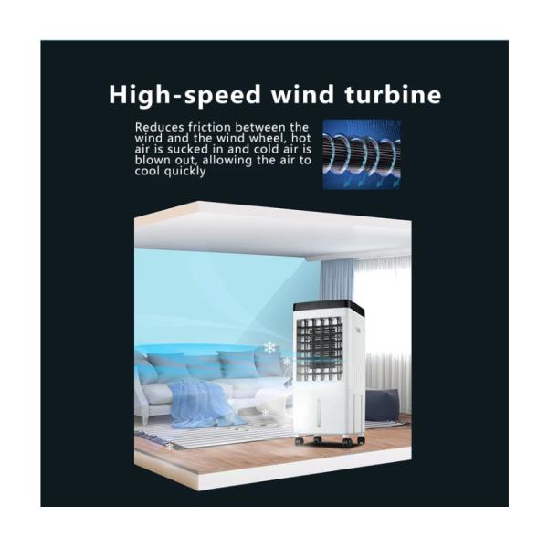 Household Cooling Fan 10L Water Tank Large Capacity Air Conditioning Fan Remote Control
