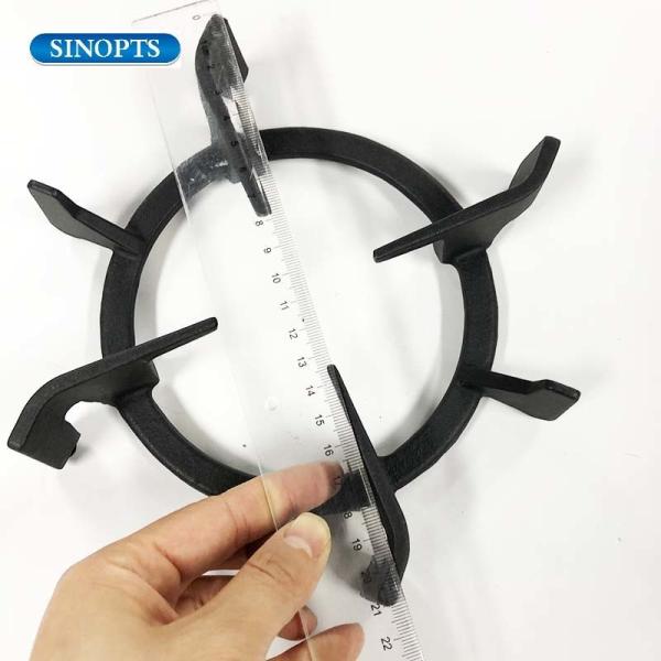                  Chinese Manufacture Cast Iron Gas Oven Pan Support with Anti-Slip Designed for Bowl Pan             