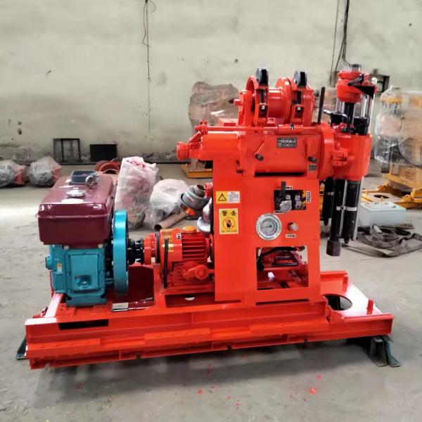 Xy-1a Diesel Engine Borehole Drilling Machine 110 Meters Depth
