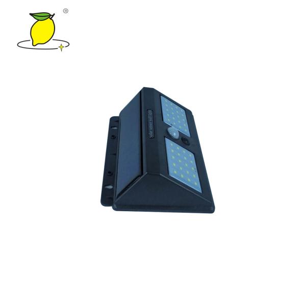 Luzes postas solares do jardim, luz exterior da parede do sensor IP65 solar
