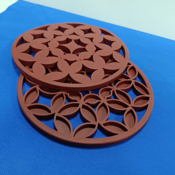Customer's Request Household Non-Slip Silicone Mat for Kitchen Cups and Bowls Moulding Efficiency