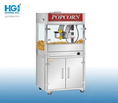 16oz Vertical Automatic Popcorn Maker Machine For Cinemas