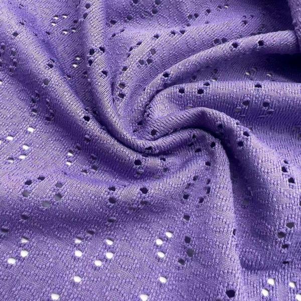 Knitting Jaquard Sports Jersey Fabric Customized Medium Width F02-026